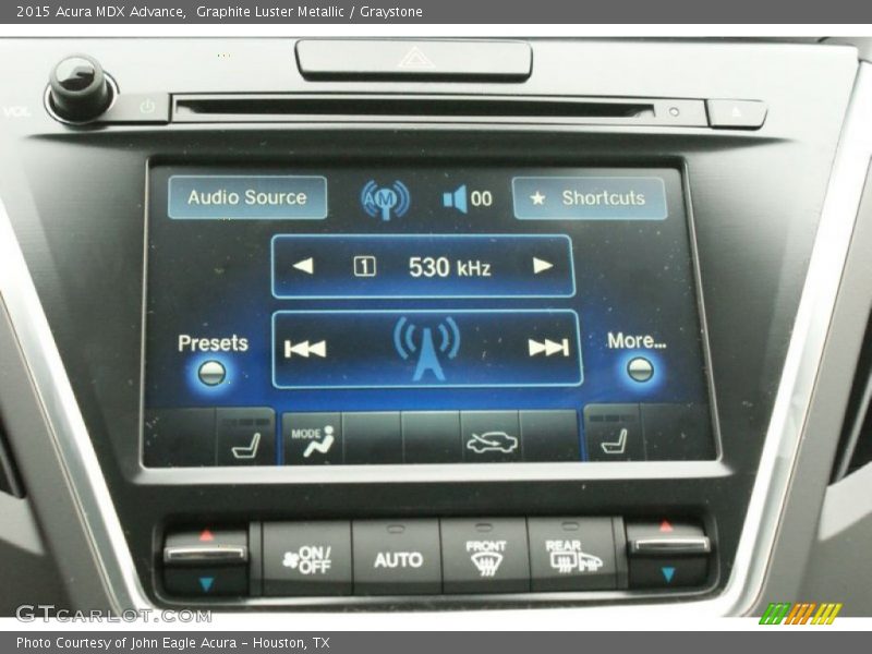 Graphite Luster Metallic / Graystone 2015 Acura MDX Advance