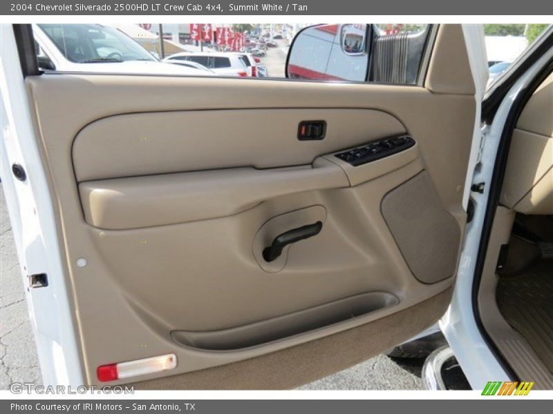 Summit White / Tan 2004 Chevrolet Silverado 2500HD LT Crew Cab 4x4
