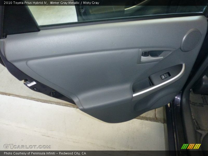 Winter Gray Metallic / Misty Gray 2010 Toyota Prius Hybrid IV