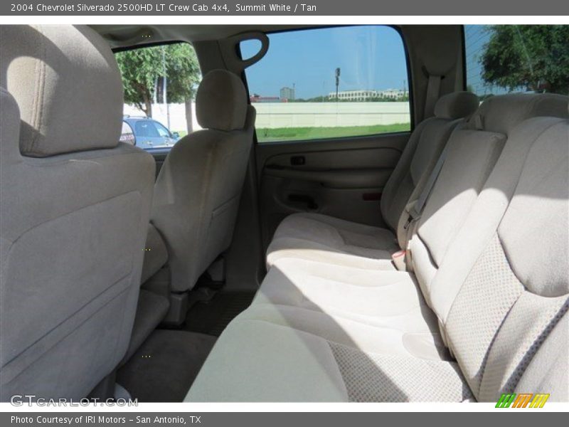 Summit White / Tan 2004 Chevrolet Silverado 2500HD LT Crew Cab 4x4
