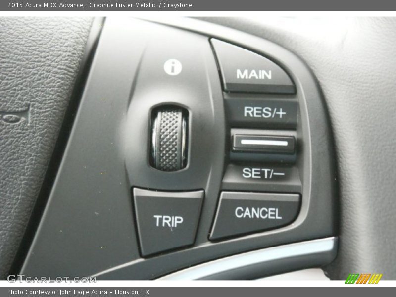 Graphite Luster Metallic / Graystone 2015 Acura MDX Advance