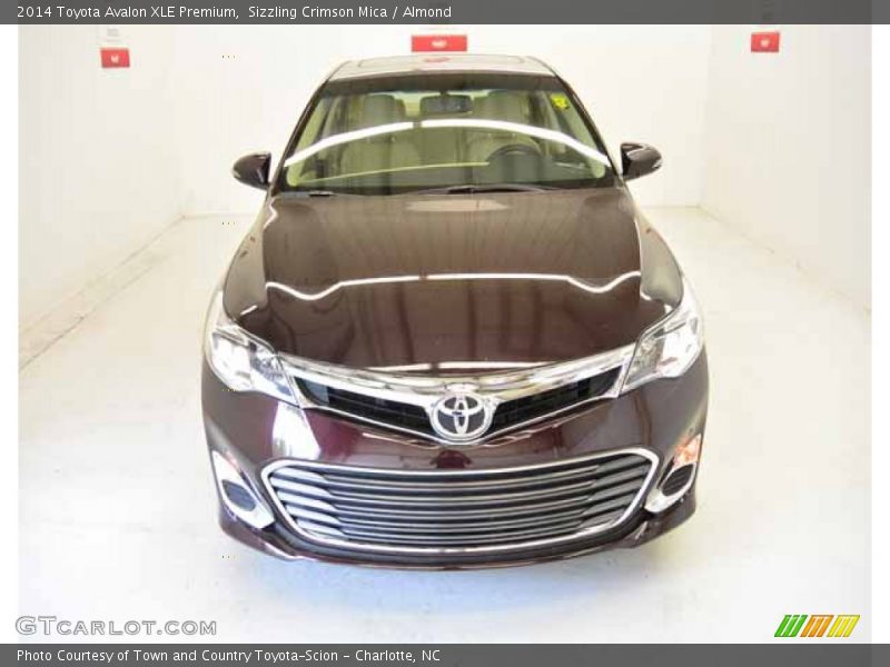 Sizzling Crimson Mica / Almond 2014 Toyota Avalon XLE Premium