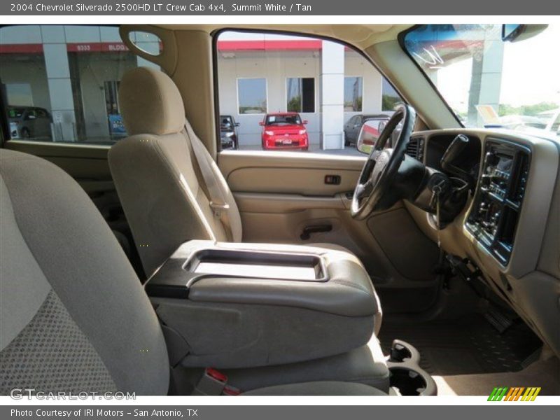 Summit White / Tan 2004 Chevrolet Silverado 2500HD LT Crew Cab 4x4