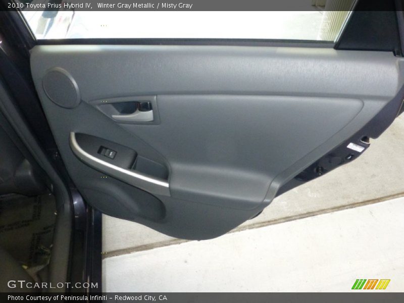Winter Gray Metallic / Misty Gray 2010 Toyota Prius Hybrid IV