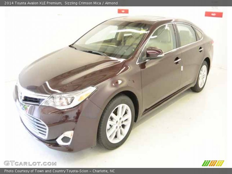 Sizzling Crimson Mica / Almond 2014 Toyota Avalon XLE Premium