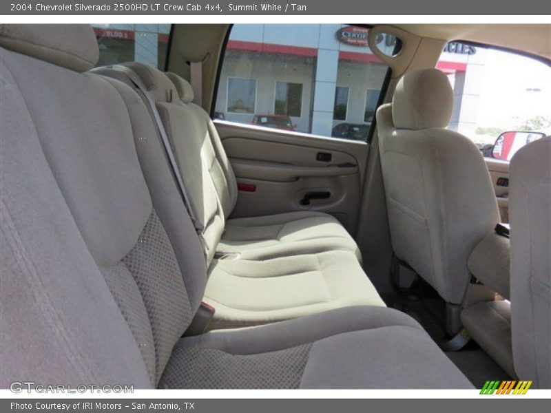 Summit White / Tan 2004 Chevrolet Silverado 2500HD LT Crew Cab 4x4