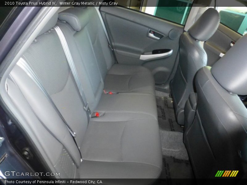 Winter Gray Metallic / Misty Gray 2010 Toyota Prius Hybrid IV