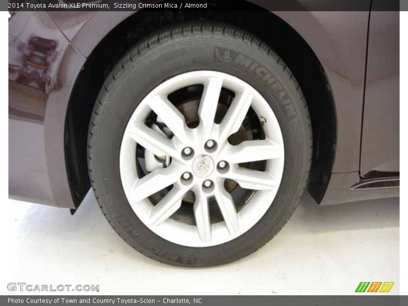 Sizzling Crimson Mica / Almond 2014 Toyota Avalon XLE Premium