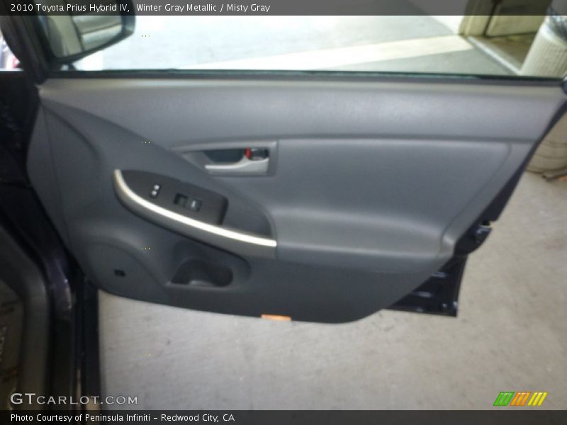 Winter Gray Metallic / Misty Gray 2010 Toyota Prius Hybrid IV