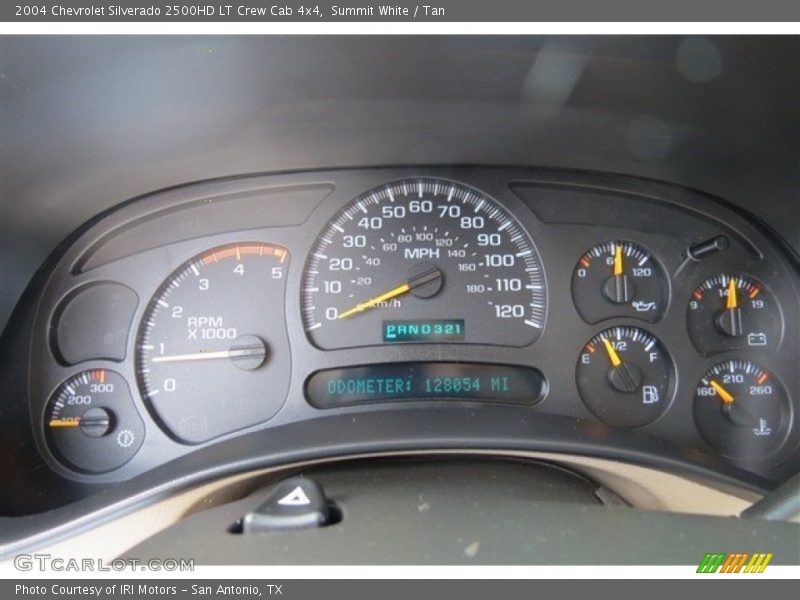 Summit White / Tan 2004 Chevrolet Silverado 2500HD LT Crew Cab 4x4