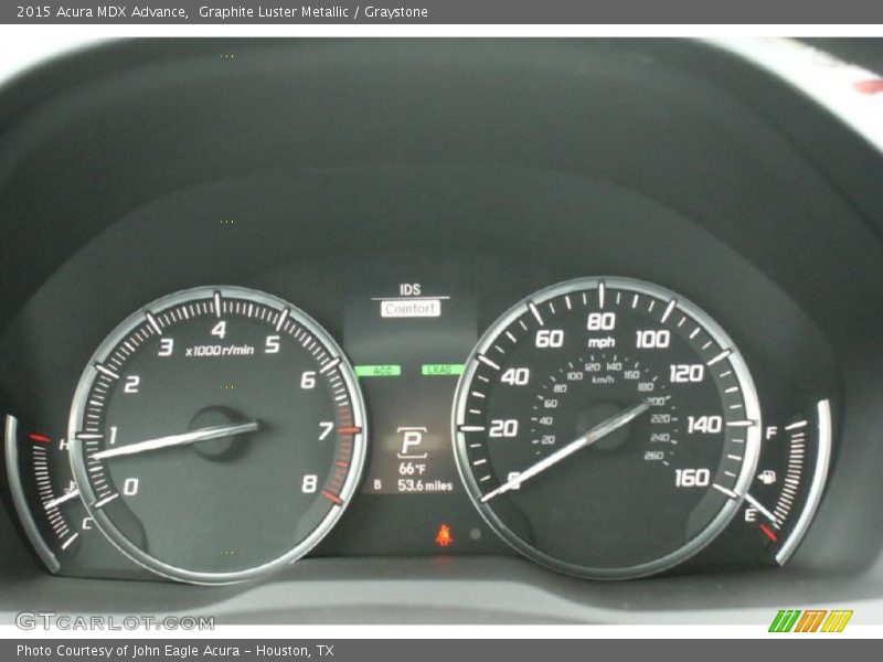 Graphite Luster Metallic / Graystone 2015 Acura MDX Advance