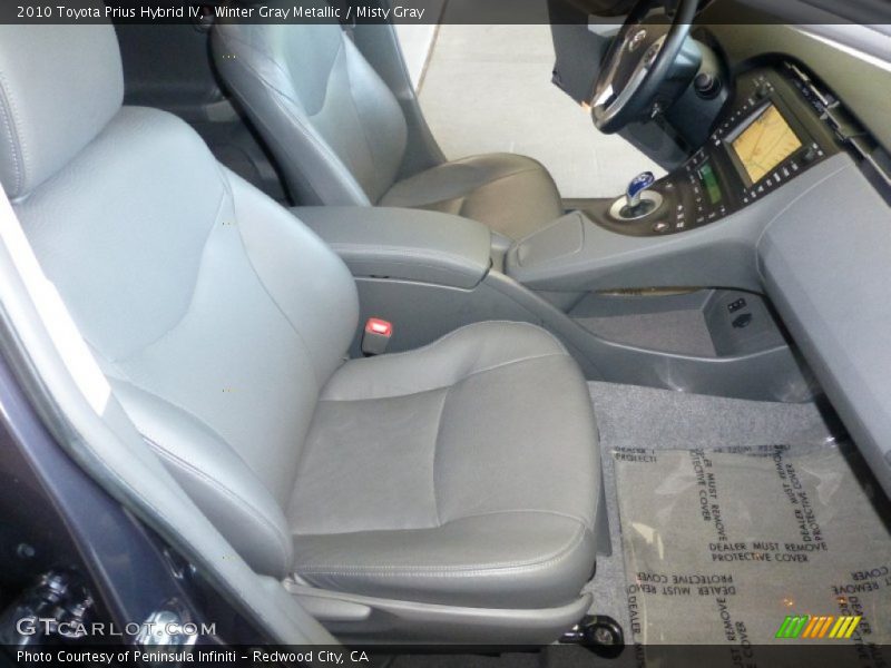 Winter Gray Metallic / Misty Gray 2010 Toyota Prius Hybrid IV