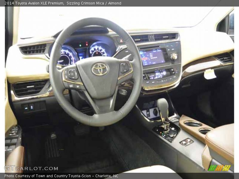 Sizzling Crimson Mica / Almond 2014 Toyota Avalon XLE Premium