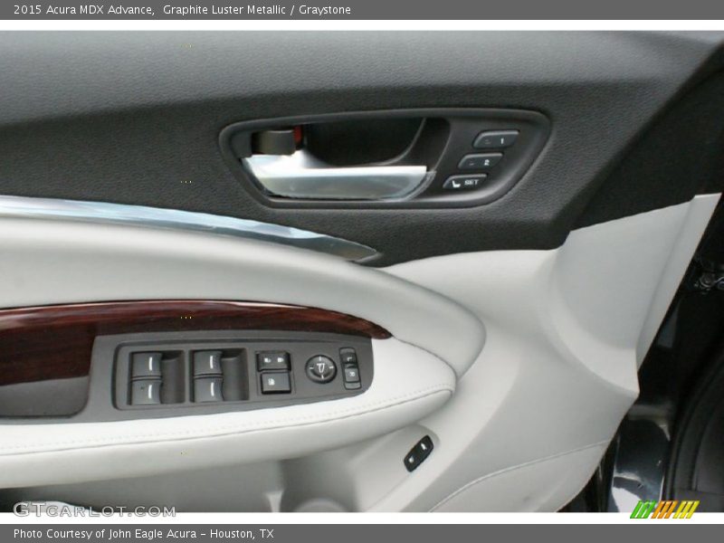 Graphite Luster Metallic / Graystone 2015 Acura MDX Advance