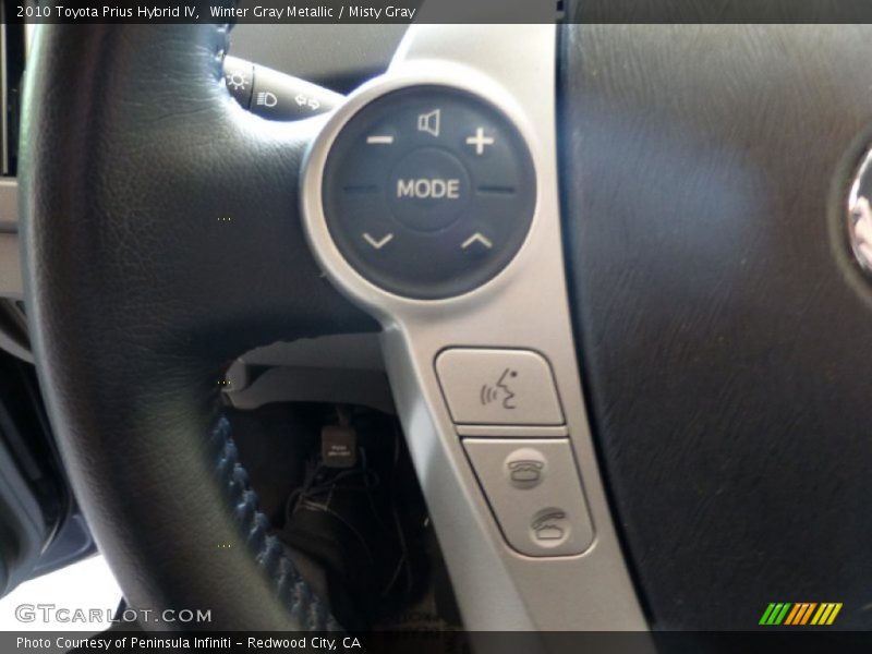 Winter Gray Metallic / Misty Gray 2010 Toyota Prius Hybrid IV