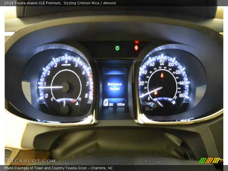 Sizzling Crimson Mica / Almond 2014 Toyota Avalon XLE Premium