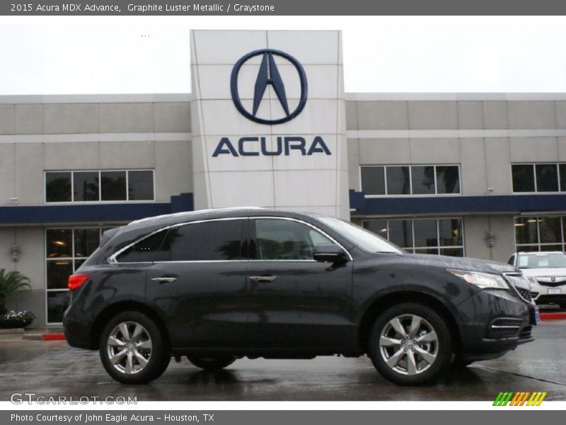 Graphite Luster Metallic / Graystone 2015 Acura MDX Advance