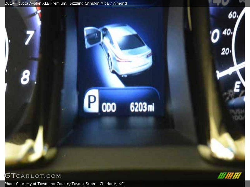 Sizzling Crimson Mica / Almond 2014 Toyota Avalon XLE Premium