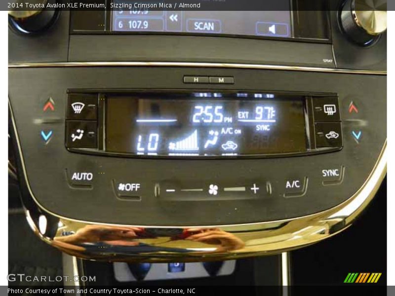 Sizzling Crimson Mica / Almond 2014 Toyota Avalon XLE Premium