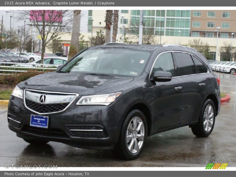 Graphite Luster Metallic / Graystone 2015 Acura MDX Advance