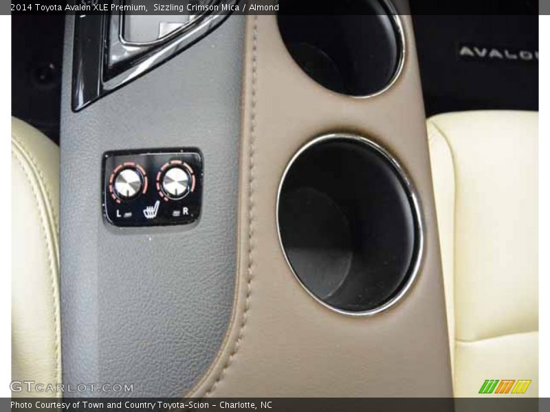 Sizzling Crimson Mica / Almond 2014 Toyota Avalon XLE Premium