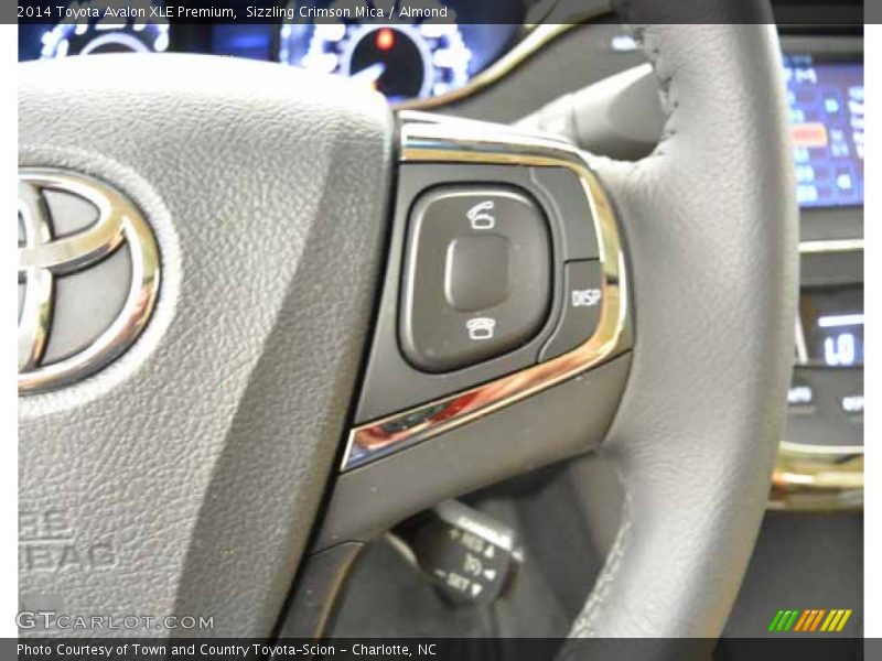 Sizzling Crimson Mica / Almond 2014 Toyota Avalon XLE Premium