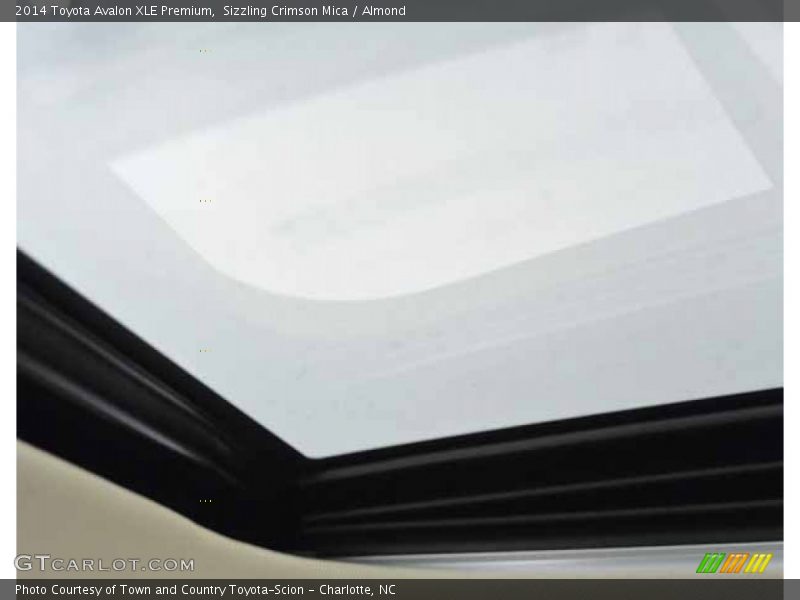 Sizzling Crimson Mica / Almond 2014 Toyota Avalon XLE Premium