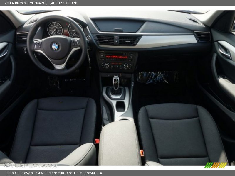 Jet Black / Black 2014 BMW X1 xDrive28i