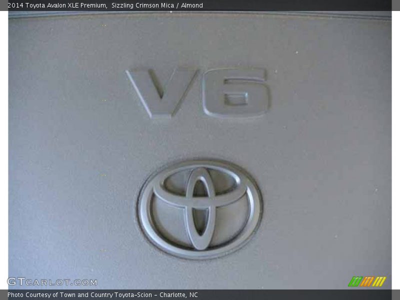 Sizzling Crimson Mica / Almond 2014 Toyota Avalon XLE Premium