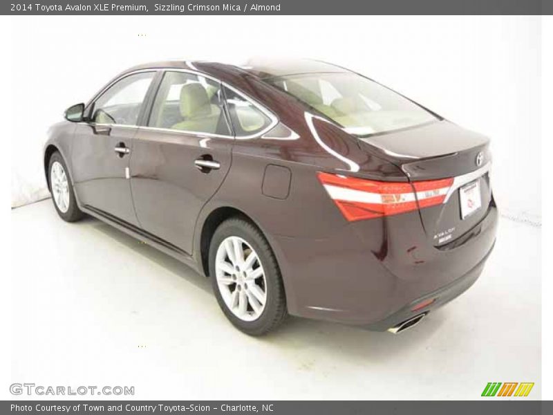 Sizzling Crimson Mica / Almond 2014 Toyota Avalon XLE Premium