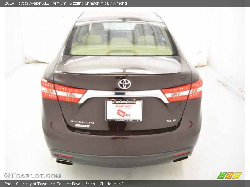 Sizzling Crimson Mica / Almond 2014 Toyota Avalon XLE Premium