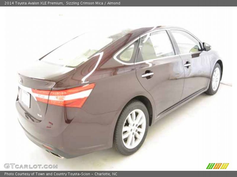 Sizzling Crimson Mica / Almond 2014 Toyota Avalon XLE Premium