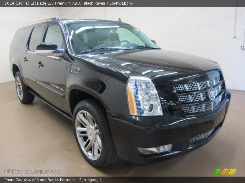 Front 3/4 View of 2014 Escalade ESV Premium AWD