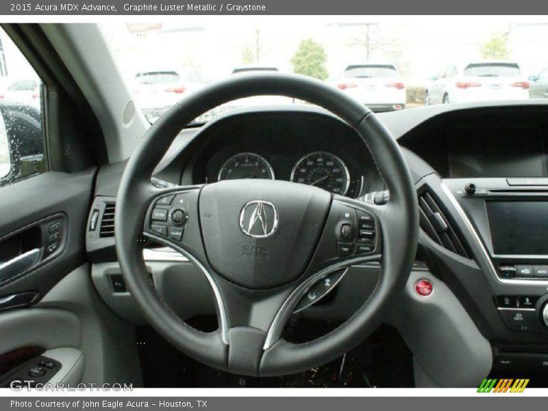 Graphite Luster Metallic / Graystone 2015 Acura MDX Advance