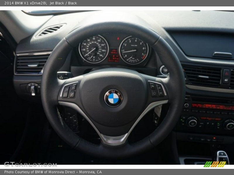 Jet Black / Black 2014 BMW X1 xDrive28i