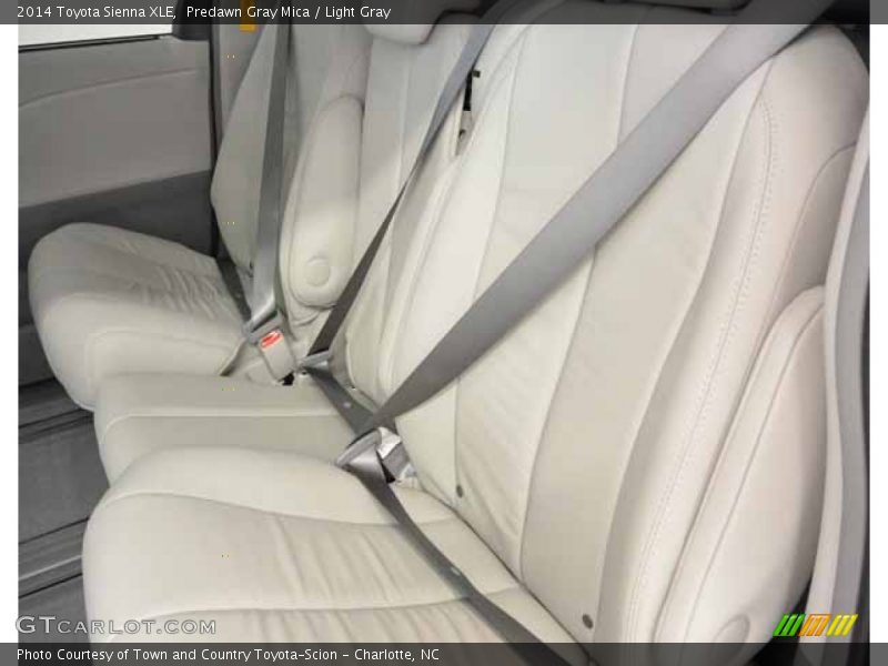 Predawn Gray Mica / Light Gray 2014 Toyota Sienna XLE