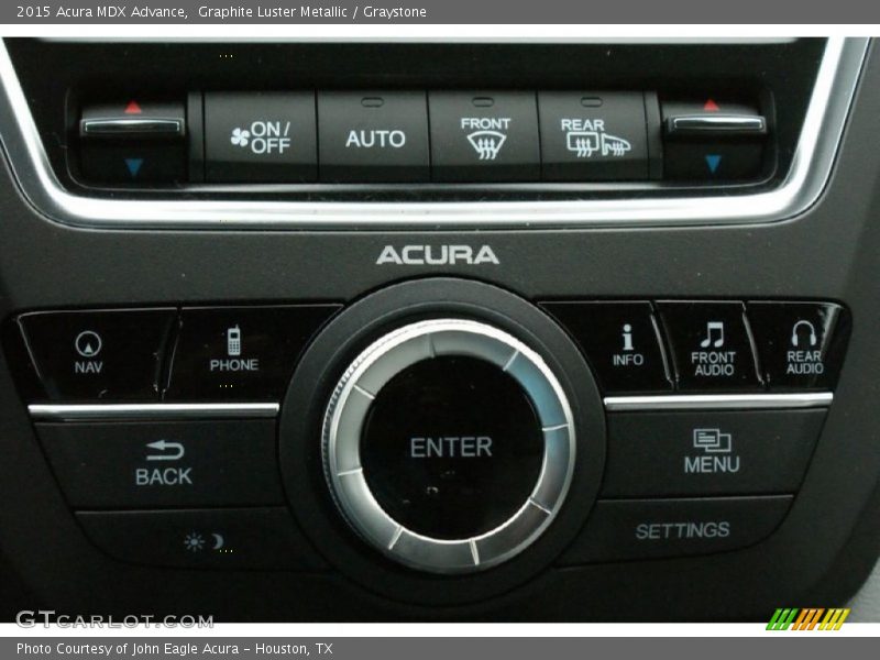 Graphite Luster Metallic / Graystone 2015 Acura MDX Advance