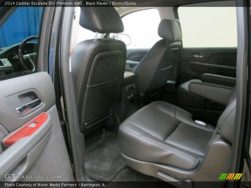 Black Raven / Ebony/Ebony 2014 Cadillac Escalade ESV Premium AWD