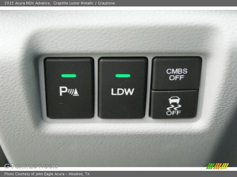 Graphite Luster Metallic / Graystone 2015 Acura MDX Advance