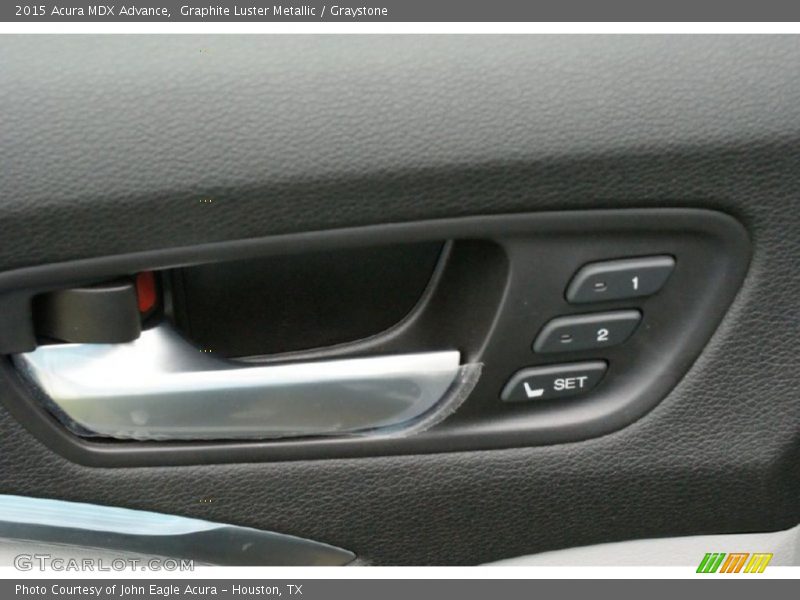 Graphite Luster Metallic / Graystone 2015 Acura MDX Advance