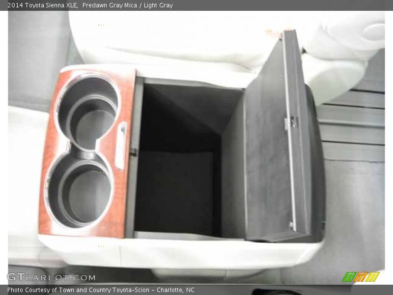Predawn Gray Mica / Light Gray 2014 Toyota Sienna XLE