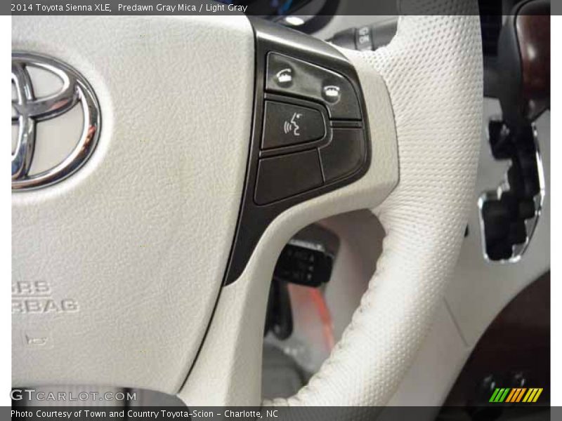 Predawn Gray Mica / Light Gray 2014 Toyota Sienna XLE