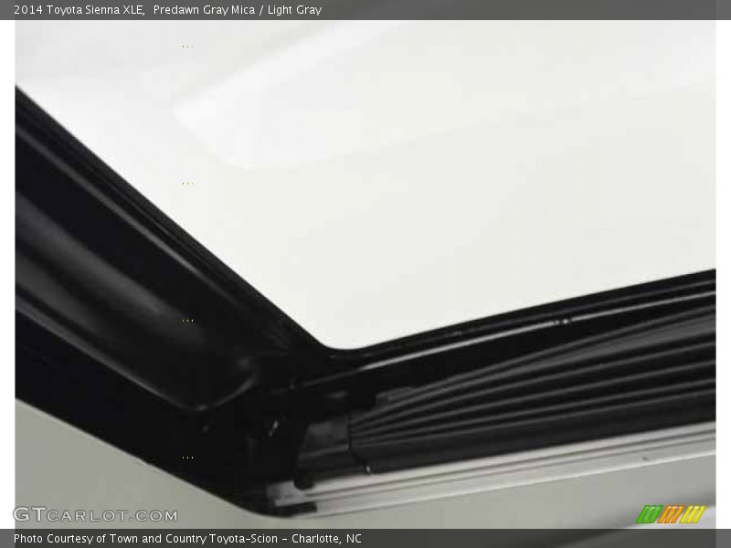 Predawn Gray Mica / Light Gray 2014 Toyota Sienna XLE