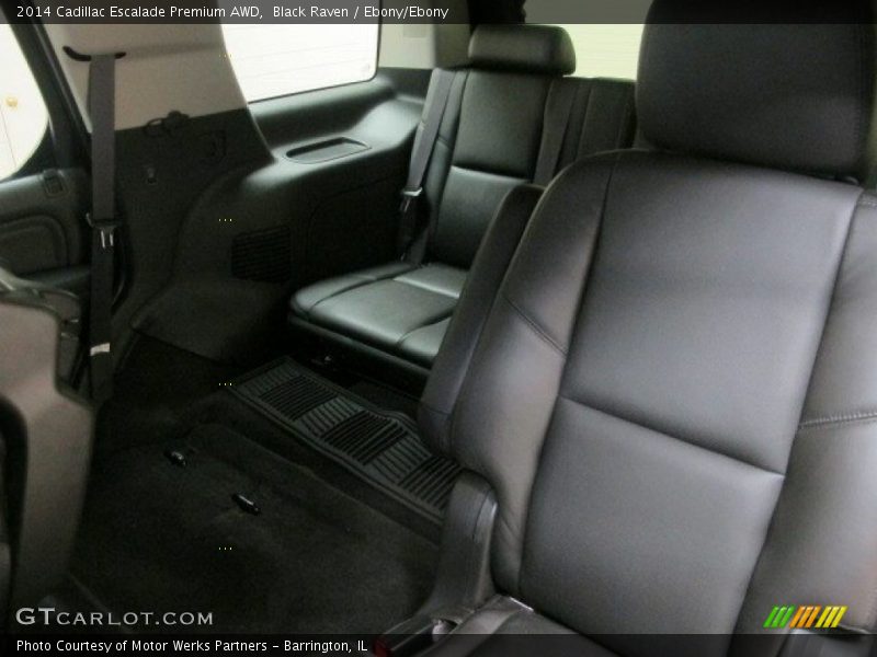 Black Raven / Ebony/Ebony 2014 Cadillac Escalade Premium AWD