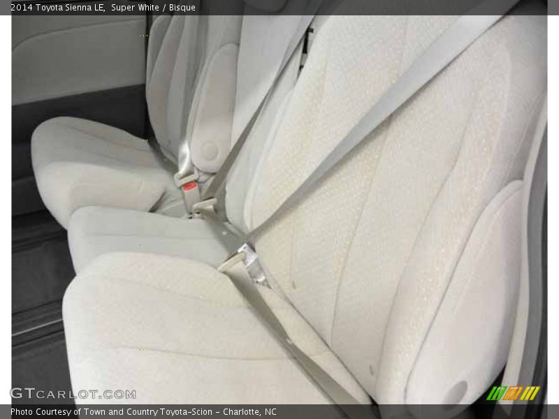 Super White / Bisque 2014 Toyota Sienna LE
