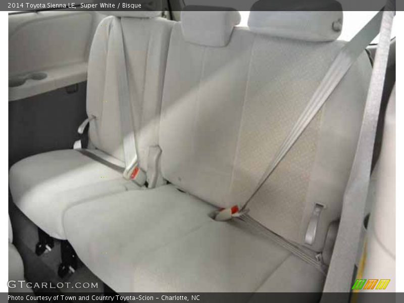 Super White / Bisque 2014 Toyota Sienna LE