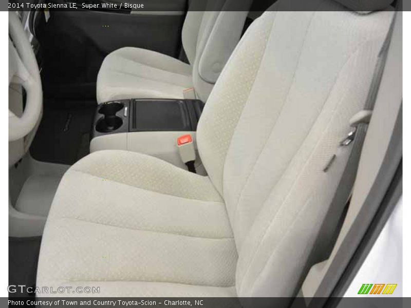 Super White / Bisque 2014 Toyota Sienna LE