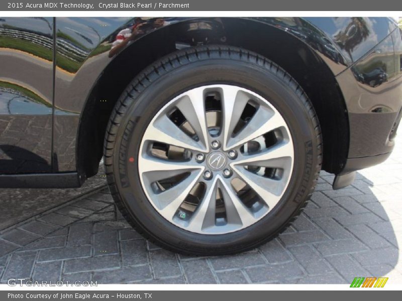 Crystal Black Pearl / Parchment 2015 Acura MDX Technology