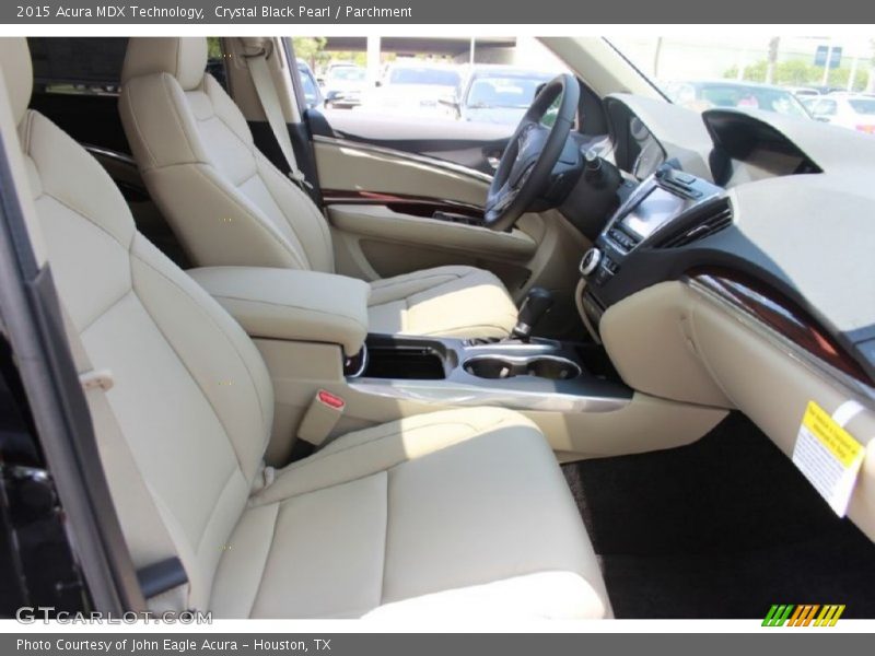 Crystal Black Pearl / Parchment 2015 Acura MDX Technology