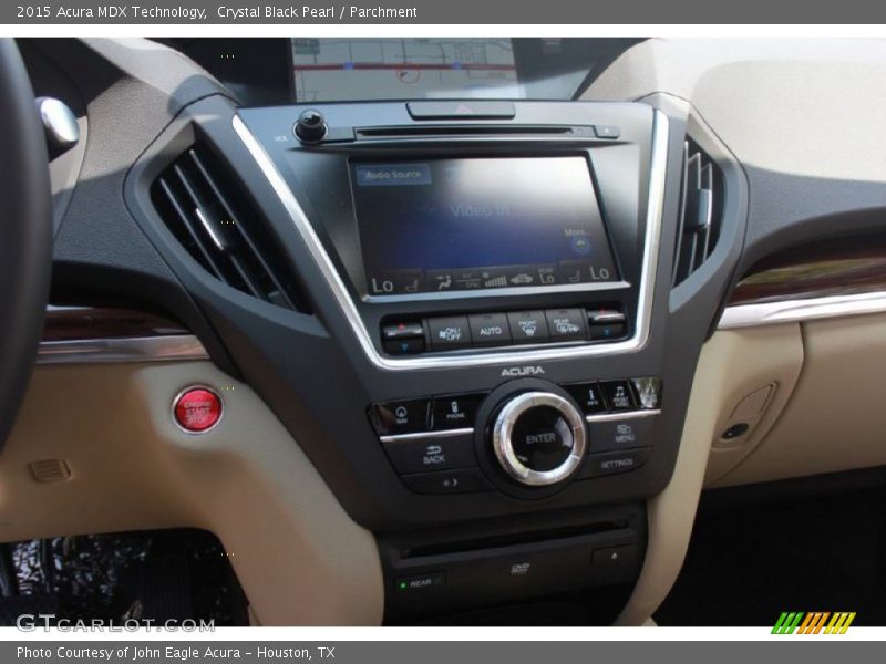 Crystal Black Pearl / Parchment 2015 Acura MDX Technology